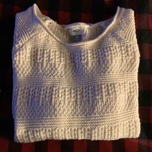 Cream sweater wore 1 time